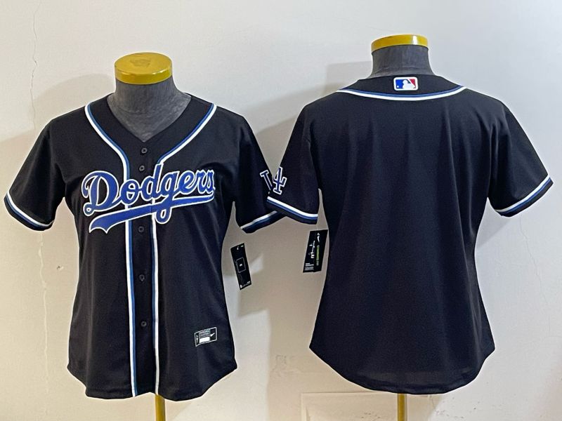 Youth 2026 Los Angeles Dodgers Blank Black Game Nike MLB Jersey style 001